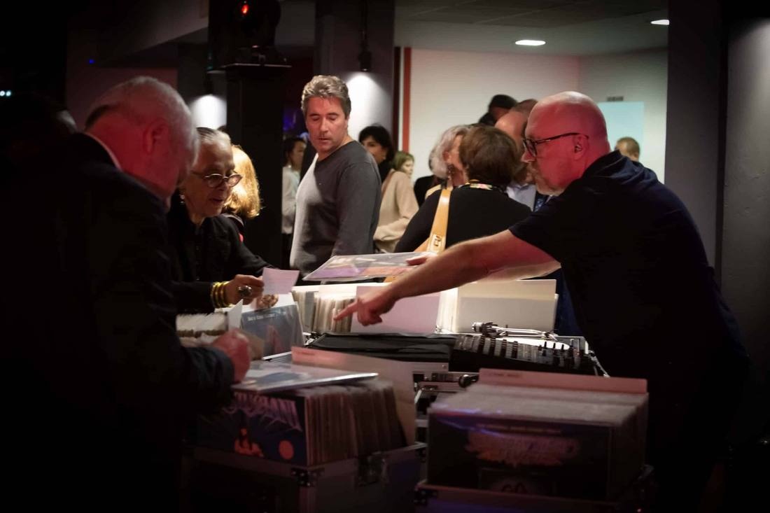 Bar à Vinyles vin d'honneur