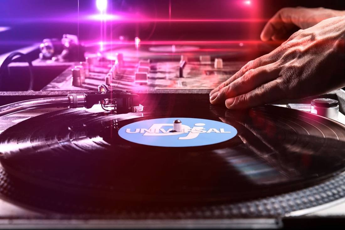 Platine vinyle mariage